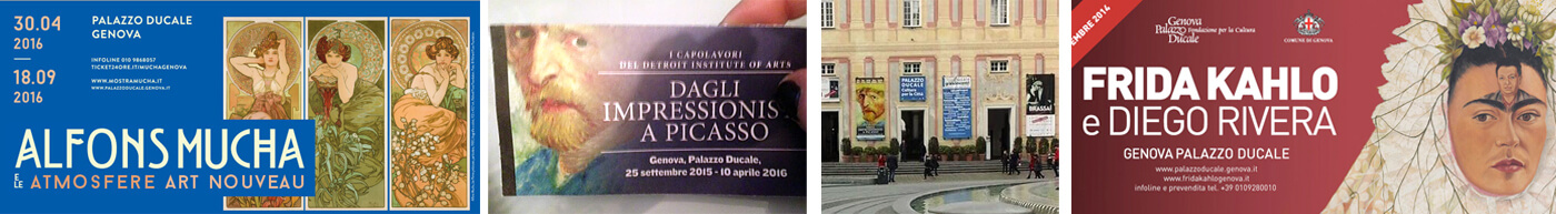 Impressionisti, Frida Kalo e Mucha a Genova