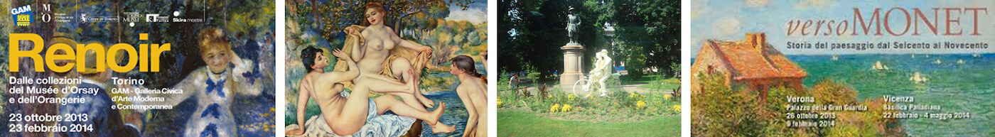 Renoir a Torino, Monet a Verona