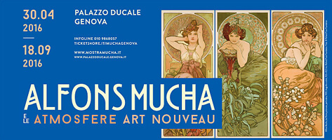 Alfonse Mucha e le atmosfere Art Noveau - Palazzo Ducale (Genova)