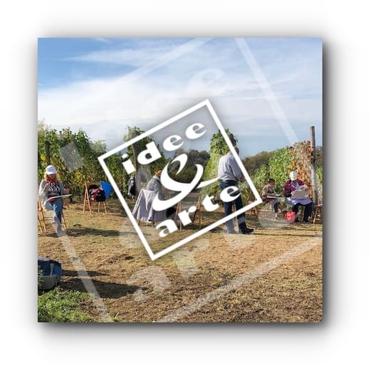 2018 - Lezione En Plein Air nelle VIGNE a Cisterna D'Asti (AT)