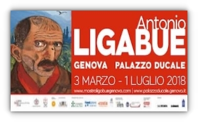 ANTONIO LIGABUE A PALAZZO DUCALE (GENOVA)