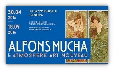 Alfonse Mucha e le atmosfere Art Noveau - Palazzo Ducale (Genova)