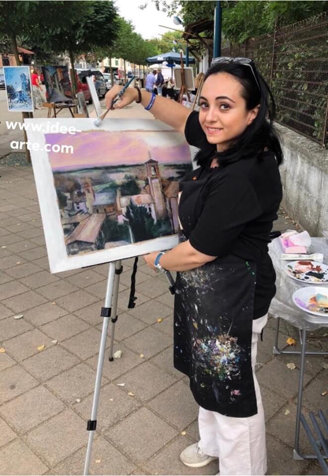 Estemporanea di pittura a Castelferro (AL)